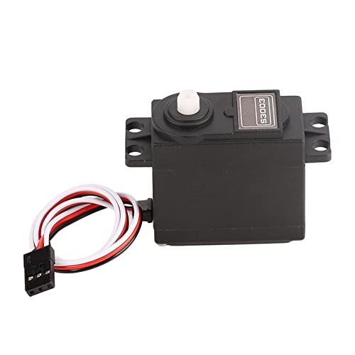 Omabeta RC-Servo, S3003 Standard-Servomotor, universell, energiesparend, stabile Struktur, Leichter Kunststoff für RC-Rennen von Omabeta