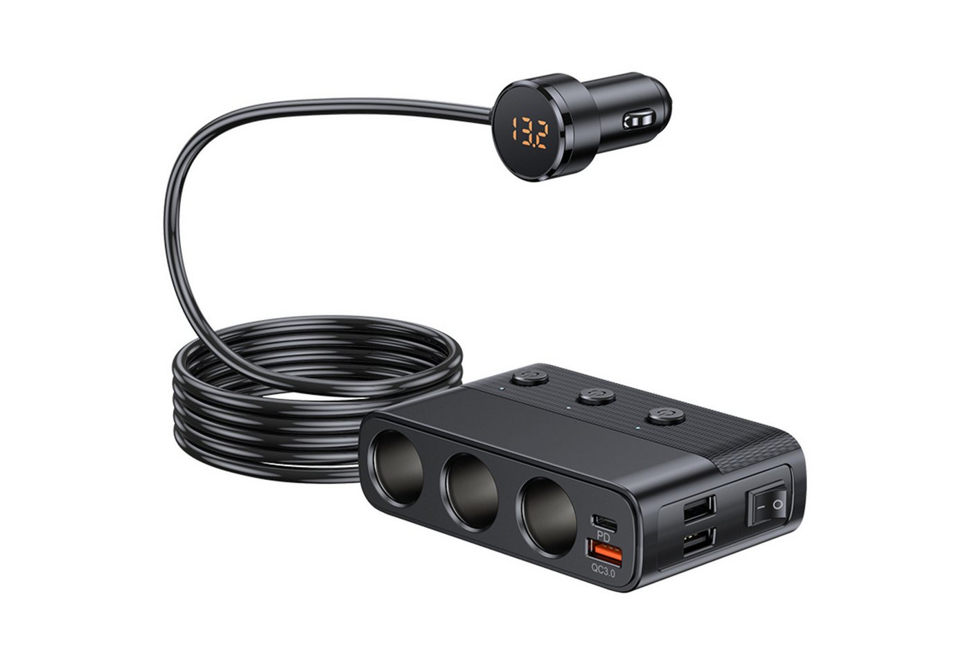 Omegon Teleskop Omegon Power Hub C28 3x 12V + 4x USB Omegon Teleskop Omegon Power Hub C28 3x 12V + 4x USB von Omegon