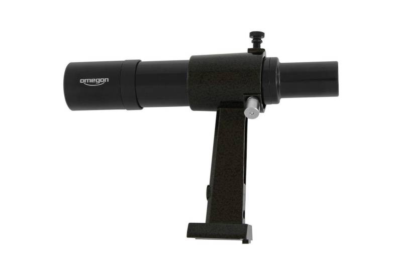 Omegon Teleskop Omegon Sucherfernrohr 6x30 Sucher, schwarz mit aufrechtem und von Omegon