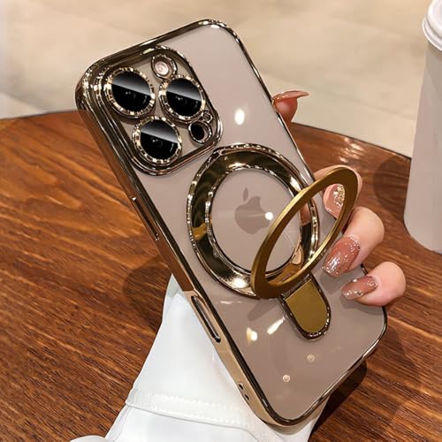 Omio Magnetische unsichtbare Schutzhülle für iPhone 16 Pro, kompatibel mit MagSafe, militärischer Fallschutz, klare Beschichtung, schlanke, weiche, stoßfeste Hülle mit Kameraobjektivschutz für Männer Omio Magnetische unsichtbare Schutzhülle für iPhone 16 Pro, kompatibel mit MagSafe, militärischer Fallschutz, klare Beschichtung, schlanke, weiche, stoßfeste Hülle mit Kameraobjektivschutz für Männer von Omio