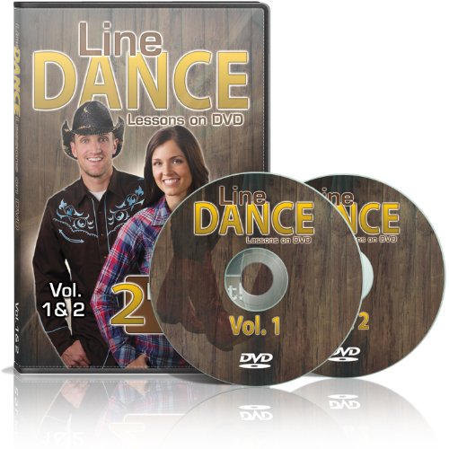 Line Dance Lessons on DVD Vol 1 & 2 (Two Disc Set, Line Dance Instructional DVDs) von Omnibox