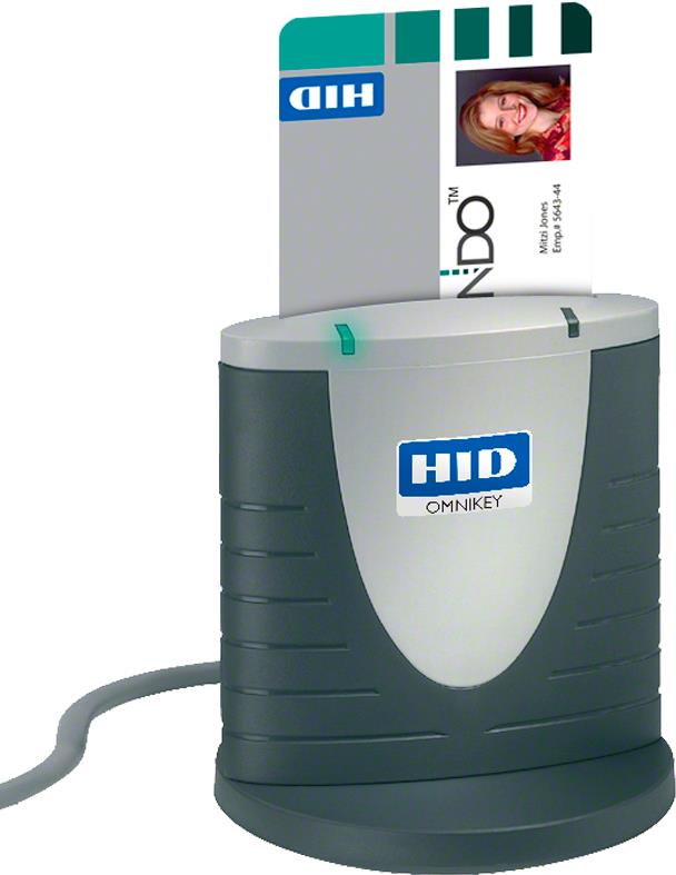 HID Identity OMNIKEY 3121 Smart-Card-Lesegerät Drinnen USB USB 2.0 Grau (R31210349-1) von Omnikey