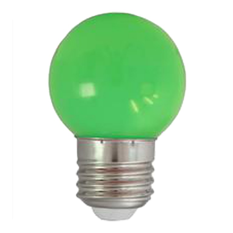 LED-Leuchtmittel - G45 - E27 - 1W - Kugellampe - Grün von Omnilux