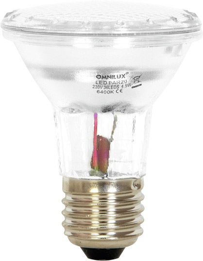 OMNILUX PAR-20 240V E27 36 LED gelb OMNILUX PAR-20 240V E27 36 LED gelb von Omnilux