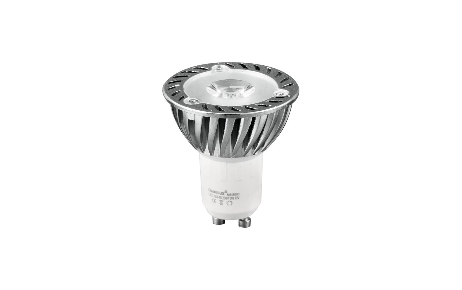 Omnilux GU-10 230V 1x3W LED UV aktiv von Omnilux