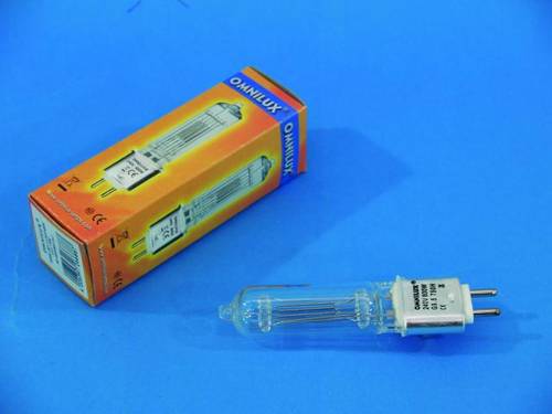 Omnilux HX600 Halogen Lichteffekt Leuchtmittel 230V G9.5 600W Weiß von Omnilux