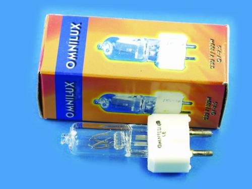 Omnilux Studiolampe Halogen Lichteffekt Leuchtmittel 230V GY9.5 100W Weiß von Omnilux