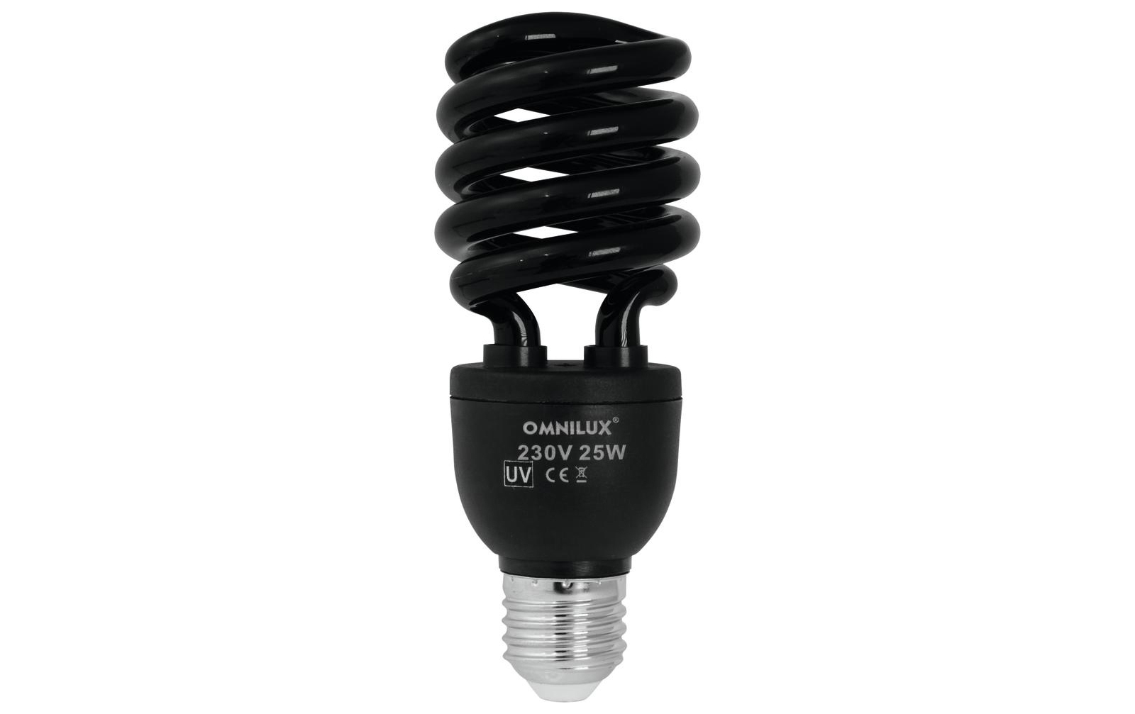 Omnilux UV ES Lampe 25W E-27 spiral von Omnilux