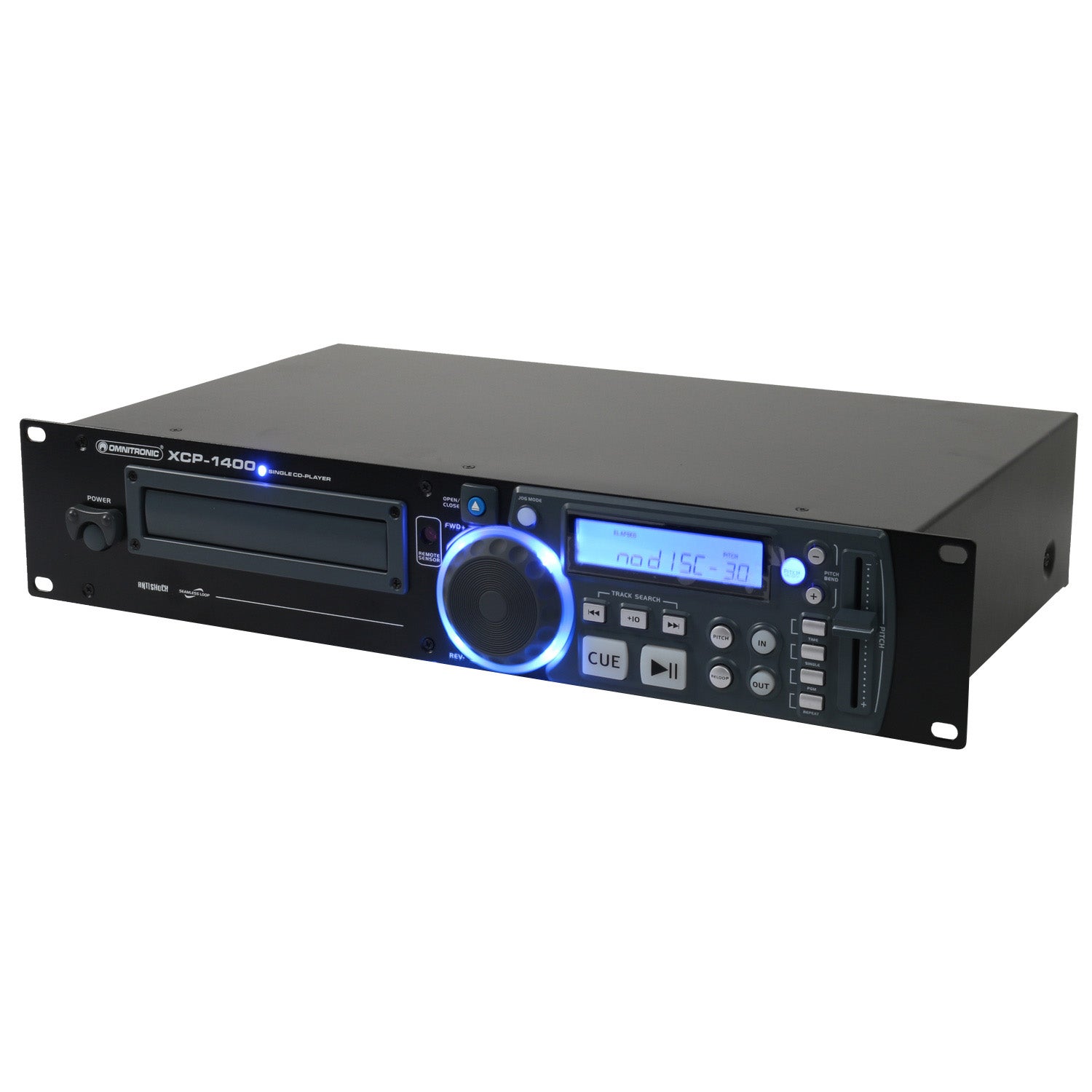 (B-Ware) Omnitronic XCP-1400 19 Zoll CD-Player von Omnitronic
