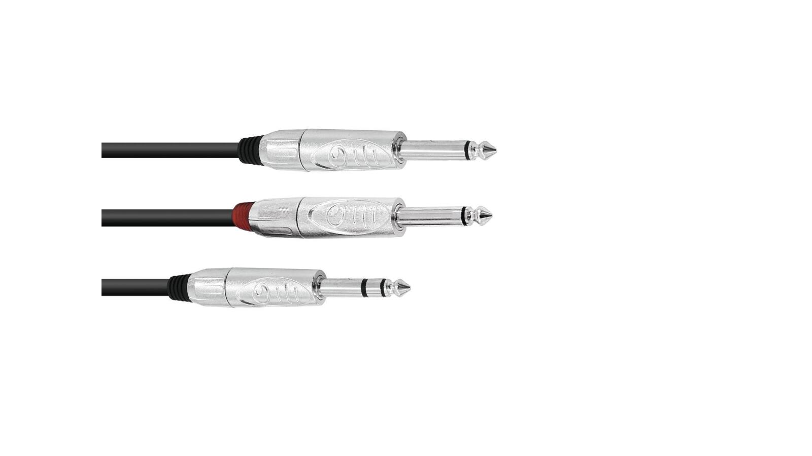OMNITRONIC Adapterkabel Klinke/2xKlinke 3m OMNITRONIC Adapterkabel Klinke/2xKlinke 3m von Omnitronic