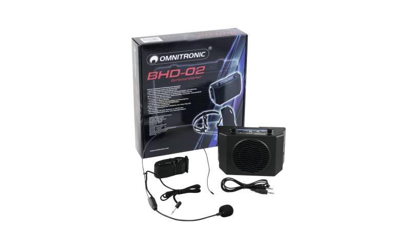 OMNITRONIC BHD-02 Gürtelverstärker von Omnitronic