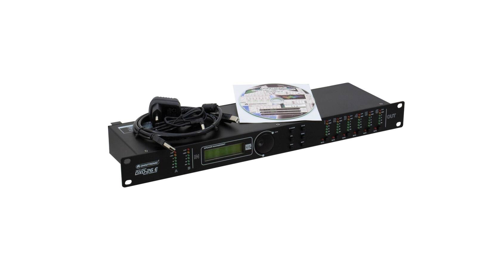OMNITRONIC DXO-26E Digitaler Controller OMNITRONIC DXO-26E Digitaler Controller von Omnitronic