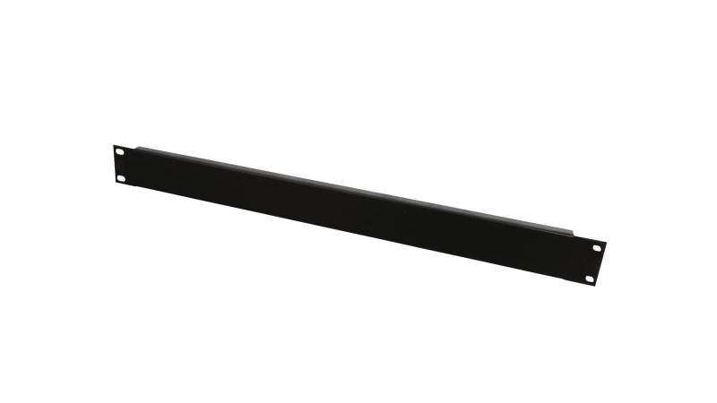 OMNITRONIC Frontplatte Z-19U, Stahl, schwarz 1HE von Omnitronic