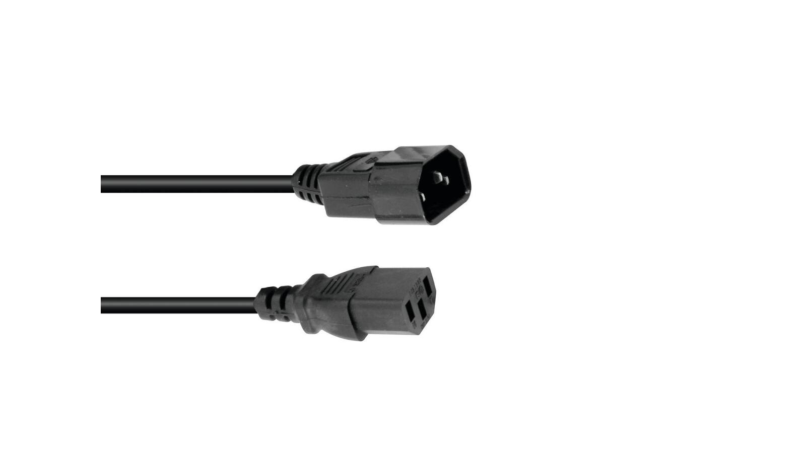 OMNITRONIC Kaltgeräte Verlängerung 3x1,0 1m sw OMNITRONIC Kaltgeräte Verlängerung 3x1,0 1m sw von Omnitronic