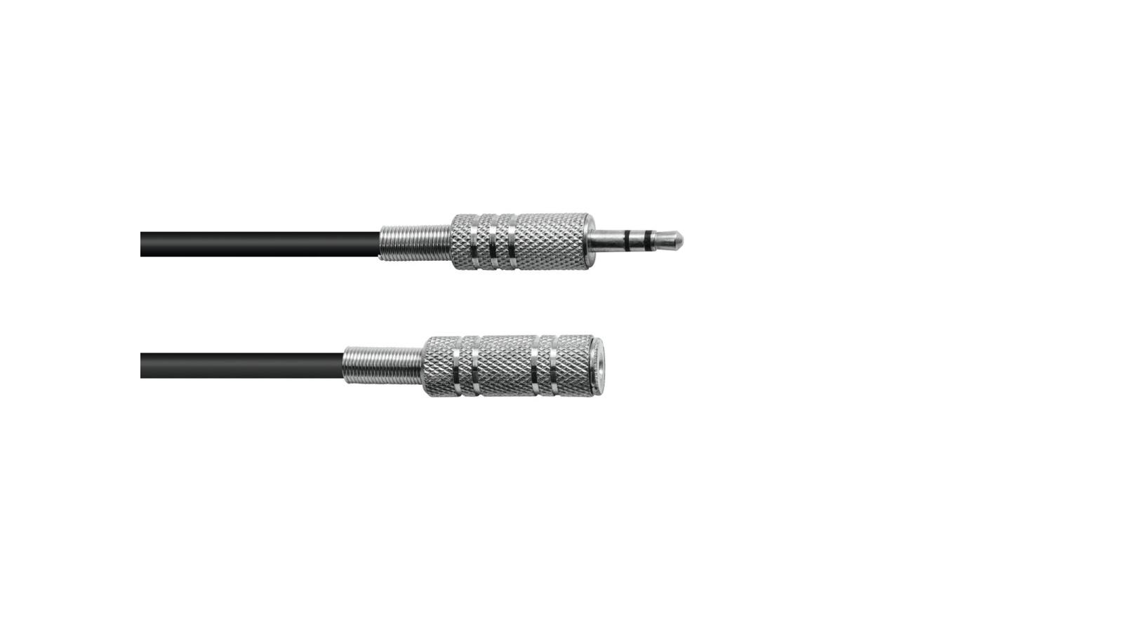 OMNITRONIC Klinkenverlängerung 3,5 stereo 3m OMNITRONIC Klinkenverlängerung 3,5 stereo 3m von Omnitronic