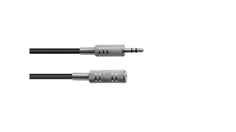 OMNITRONIC Klinkenverlängerung 3,5 stereo 3m von Omnitronic