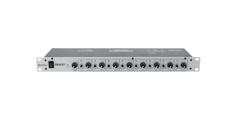 OMNITRONIC MLM-81 Mikrofon-Line-Mixer von Omnitronic