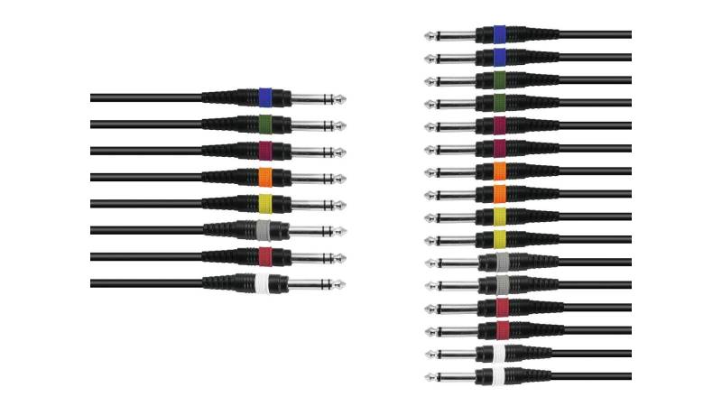 OMNITRONIC Snake-Kabel 8xKlinke/16xKlinke mono 15m von Omnitronic