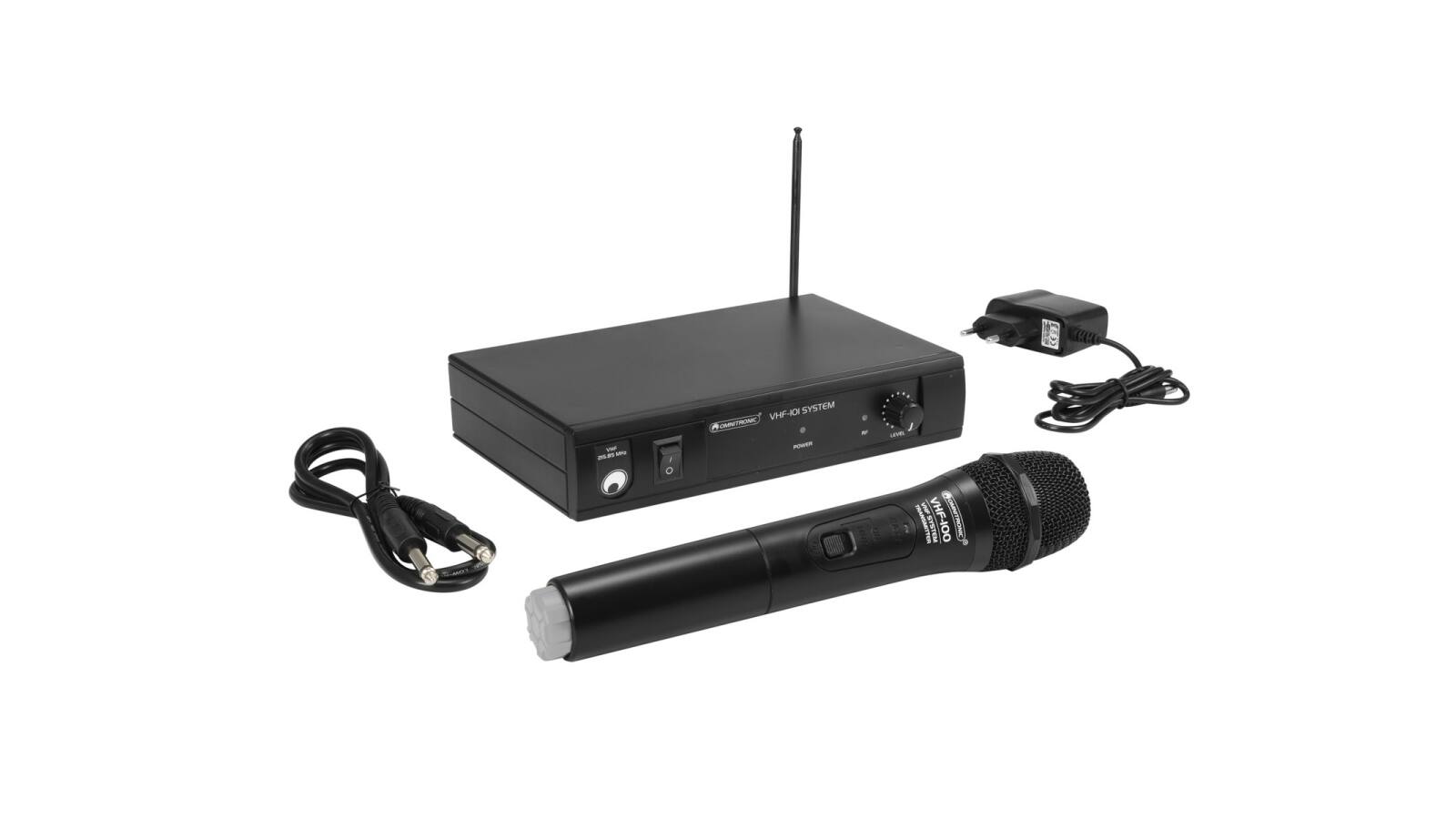 OMNITRONIC VHF-101 Funkmikrofon-System 205.75MHz OMNITRONIC VHF-101 Funkmikrofon-System 205.75MHz von Omnitronic