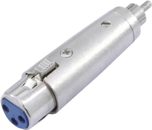 Omnitronic 30226560 XLR Adapter [1x Cinch-Stecker - 1x XLR-Buchse 3 polig] von Omnitronic