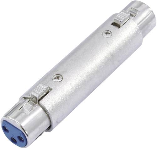 Omnitronic 30226572 XLR Adapter [1x XLR-Buchse 3 polig - 1x XLR-Buchse 3 polig] von Omnitronic