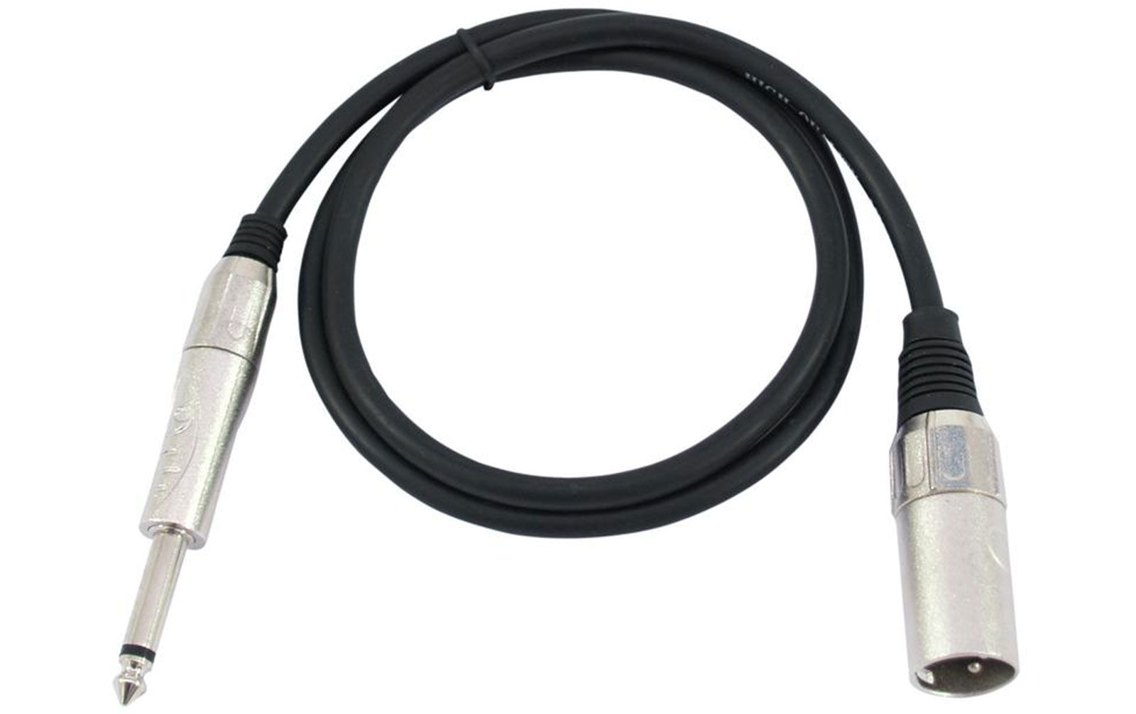 Omnitronic Adapterkabel XLR (M) / Klinke mono 0,9m schwarz von Omnitronic
