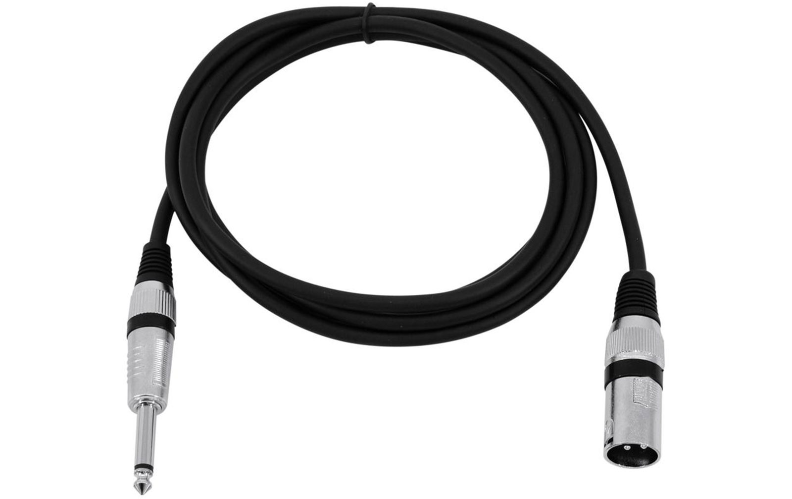 Omnitronic Adapterkabel XLR (M) / Klinke mono 2m schwarz von Omnitronic