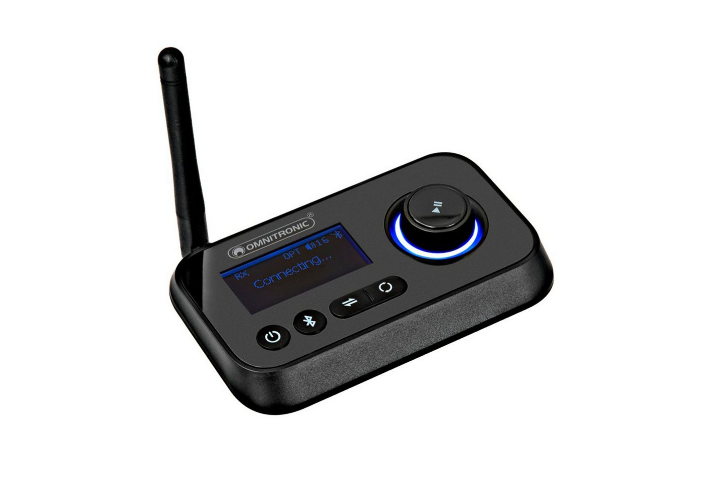 Omnitronic Audio-Wandler, (Signalprozessoren, Audiotools), BDT-5.2PRO Aptx HD Bluetooth Transceiver - Audio Tool von Omnitronic