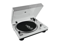 Omnitronic BD-1350, DJ-Plattenspieler mit Riemenantrieb, 33 1/3,45 RPM, -10 - 10%, 0,24%, Manuell, 50 dB von Omnitronic