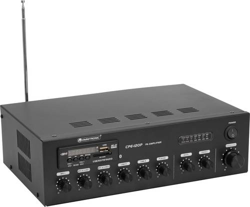 Omnitronic CPE-120P ELA ELA-Verstärker 120W 4-Kanal 1-Zonen von Omnitronic