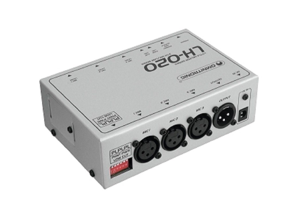 Omnitronic DJ Controller LH-020 3-Kanal-Mikrofonmixer Omnitronic DJ Controller LH-020 3-Kanal-Mikrofonmixer von Omnitronic