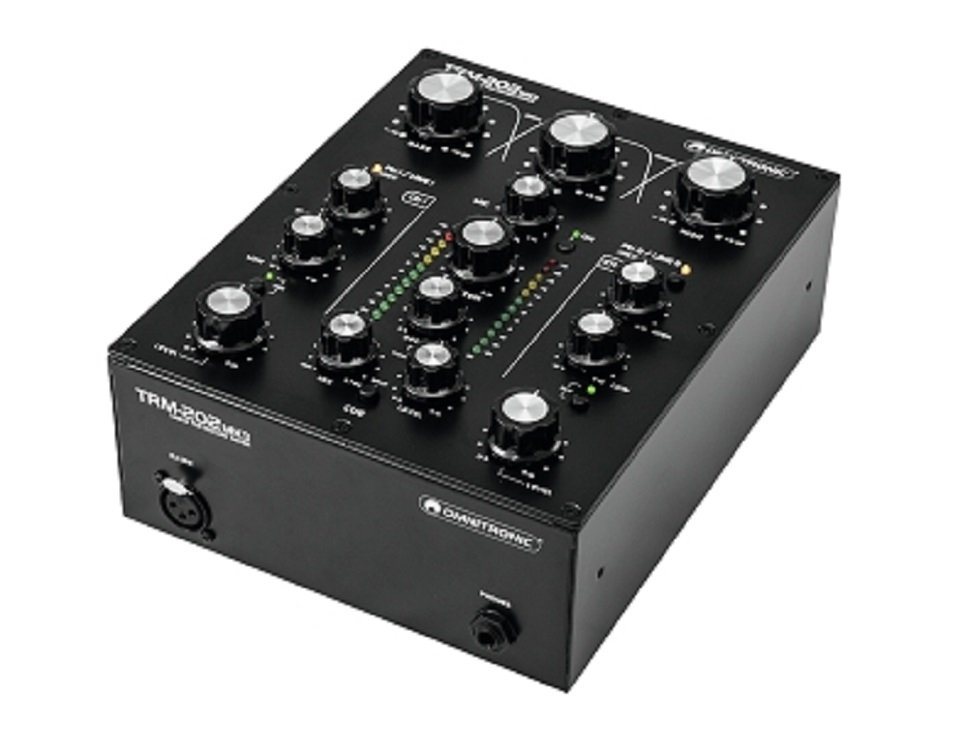Omnitronic DJ Controller TRM-202MK3 2-Kanal Rotary-Mixer von Omnitronic