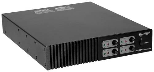 Omnitronic DJP-604 PA Verstärker RMS Leistung je Kanal an 4 Ohm: 150W von Omnitronic