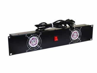 Omnitronic Frontplatte Z-19 mit 2 Lüftern 2HE von Omnitronic