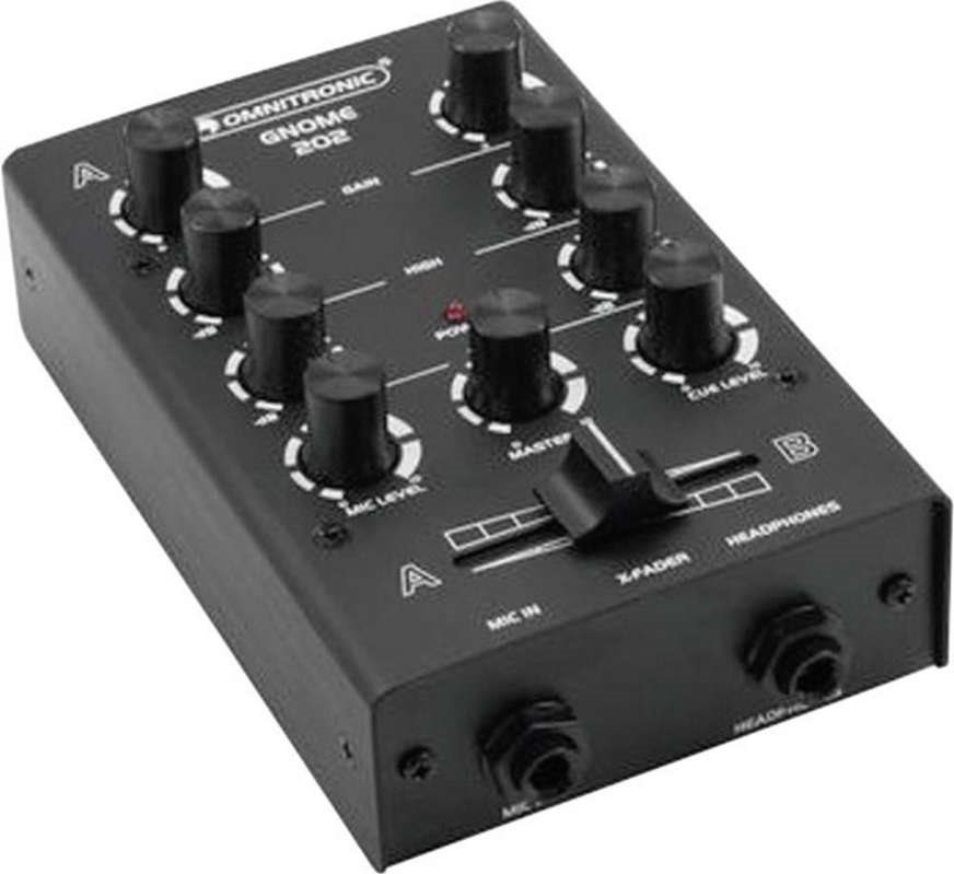 Omnitronic GNOME-202 2 Kanäle 20 - 20000 Hz Schwarz (10006880) von Omnitronic