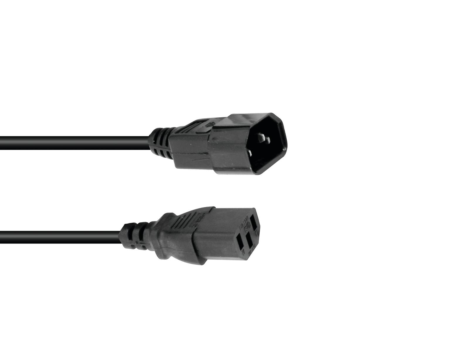 Omnitronic Kaltgeräte Verlängerung 3x0,75 1m sw Omnitronic Kaltgeräte Verlängerung 3x0,75 1m sw von Omnitronic
