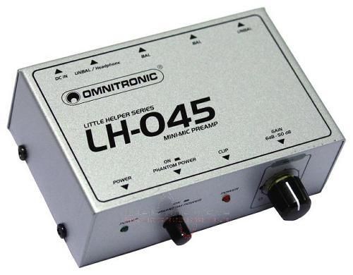Omnitronic LH-045, Mikrofon-Vorverstärker Omnitronic LH-045, Mikrofon-Vorverstärker von Omnitronic