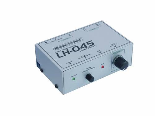 Omnitronic LH-045 1-Kanal Mikrofon Vorverstärker Omnitronic LH-045 1-Kanal Mikrofon Vorverstärker von Omnitronic