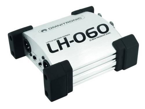 Omnitronic LH-060 Passive DI Box 2-Kanal von Omnitronic