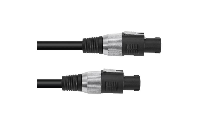 Omnitronic Lautsprecherkabel Speaker 2 x 2,5, 20m, schwarz von Omnitronic