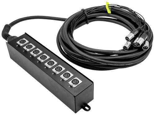 Omnitronic MUS-810 Stagebox 10m Anzahl Eingänge:8 x Anzahl Ausgänge:8 x von Omnitronic