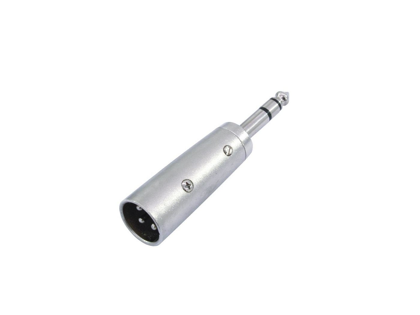 Omnitronic OMNITRONIC Adapter XLR(M)/Klinke(M) stereo Audio-Adapter von Omnitronic