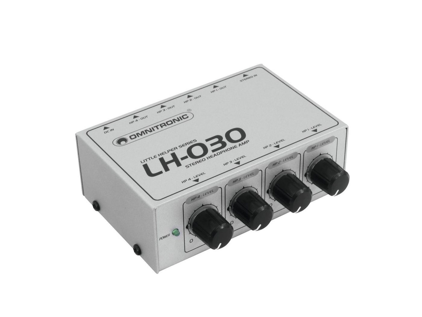 Omnitronic OMNITRONIC LH-030 Kopfhörerverstärker Kopfhörerverstärker Omnitronic OMNITRONIC LH-030 Kopfhörerverstärker Kopfhörerverstärker von Omnitronic