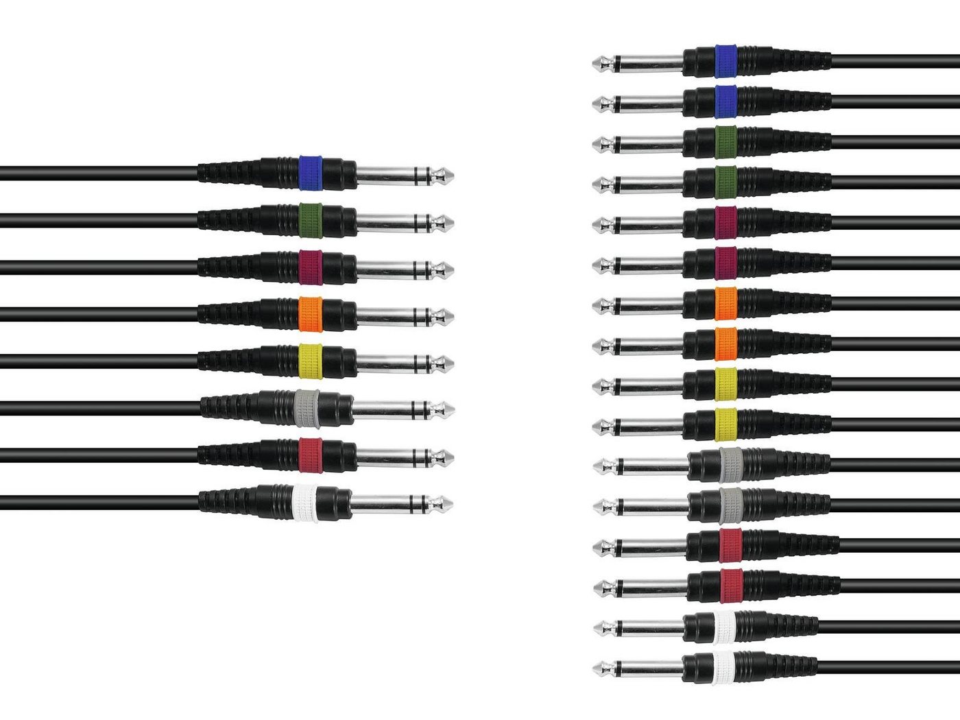 Omnitronic OMNITRONIC Snake-Kabel 8xKlinke/16xKlinke mono 15m Audio-Kabel, (1500 cm) Omnitronic OMNITRONIC Snake-Kabel 8xKlinke/16xKlinke mono 15m Audio-Kabel, (1500 cm) von Omnitronic