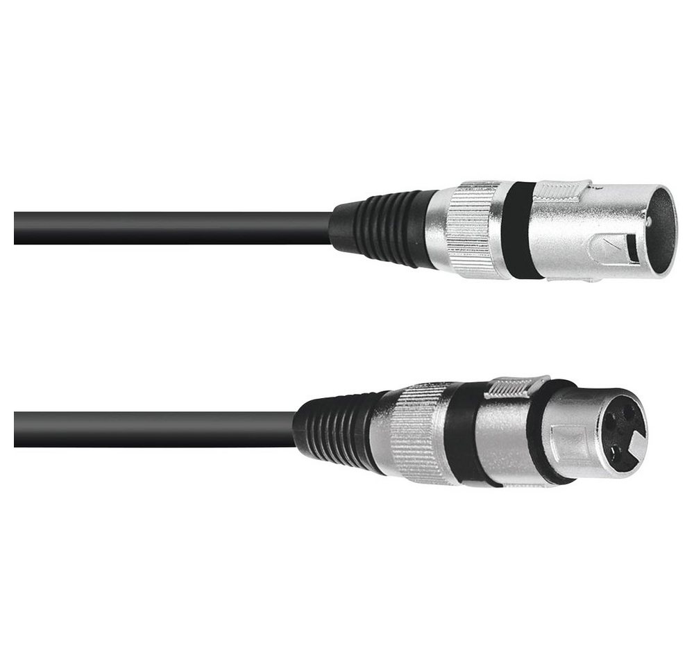Omnitronic Omnitronic 30220405 XLR Verbindungskabel [1x XLR-Stecker 3 polig - 1x Audio-Kabel, (100.00 cm) von Omnitronic