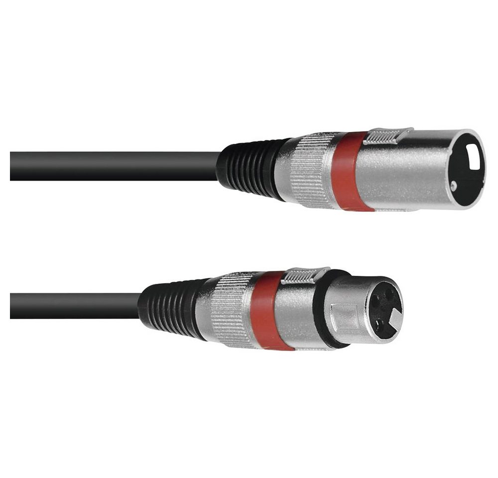 Omnitronic Omnitronic 3022050R XLR Verbindungskabel [1x XLR-Stecker 3 polig - 1x Audio-Kabel, (500.00 cm) von Omnitronic