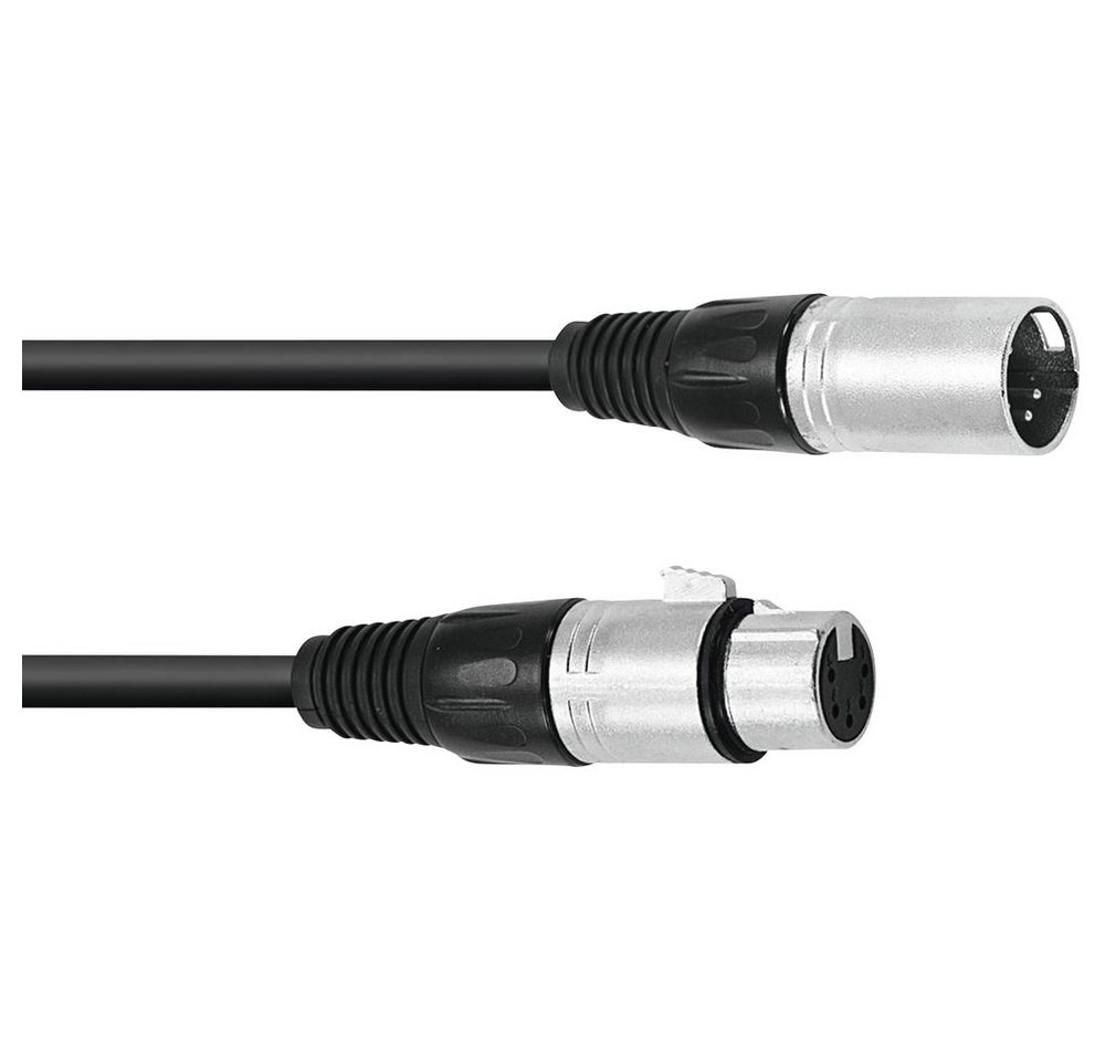 Omnitronic Omnitronic 30220768 XLR Verbindungskabel [1x XLR-Stecker 5 polig - 1x Audio-Kabel, (3.00 cm) von Omnitronic