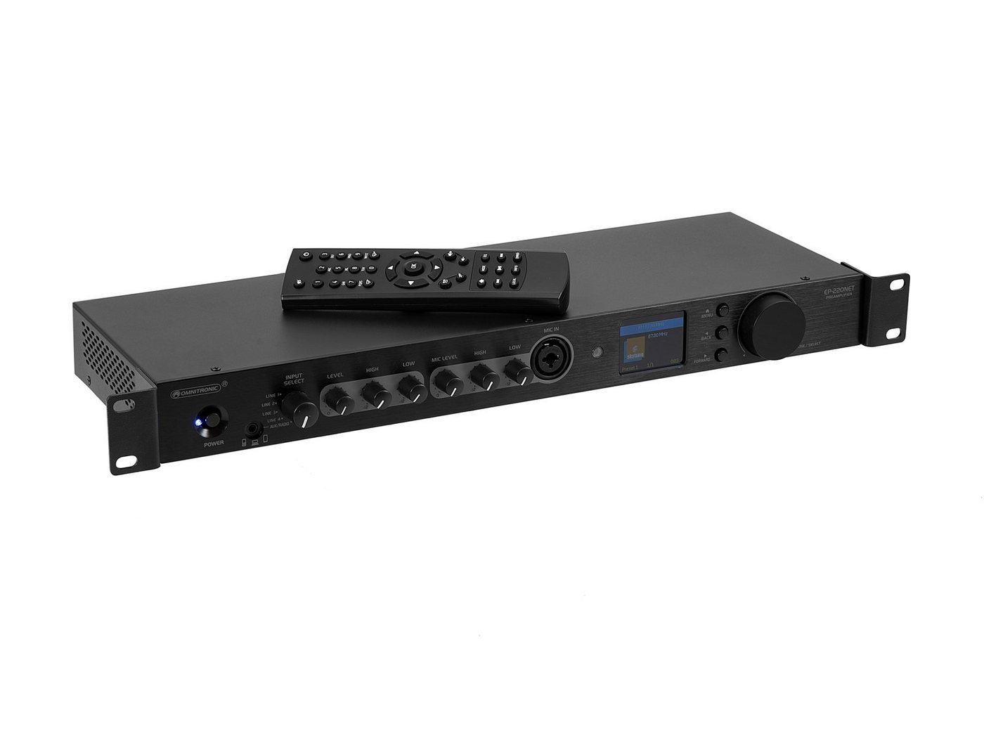 Omnitronic Omnitronic EP-220NET DAB+-/Internetradio mit Bluetooth Einbaulautsprecher Omnitronic Omnitronic EP-220NET DAB+-/Internetradio mit Bluetooth Einbaulautsprecher von Omnitronic