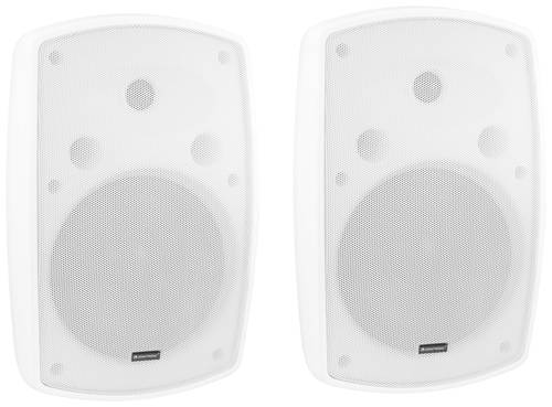 Omnitronic On-Wall-Lautsprecher Weiß 120W 2St. von Omnitronic