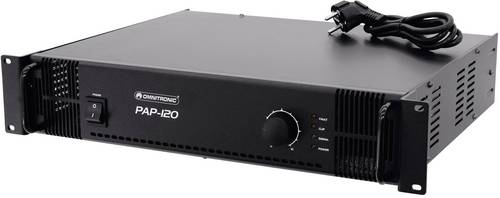 Omnitronic PAP-120 ELA-Verstärker 120W 1-Kanal 1-Zonen von Omnitronic